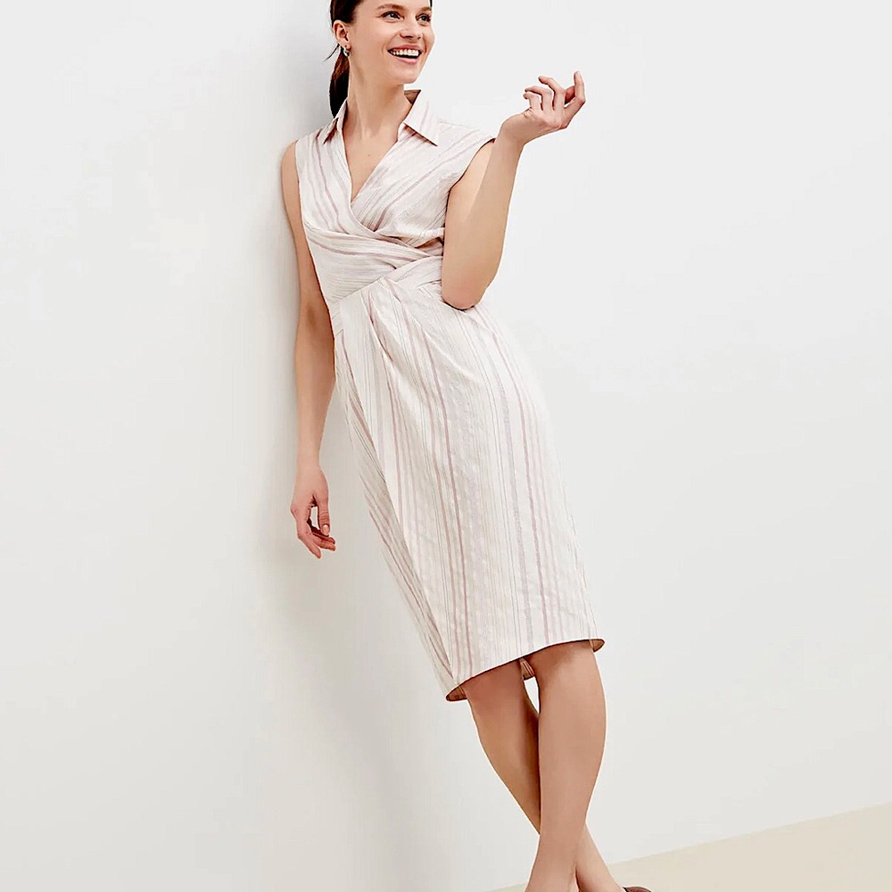M.M. Lafleur Ivory Red Lenox 2.0 Skirt and Top Set
